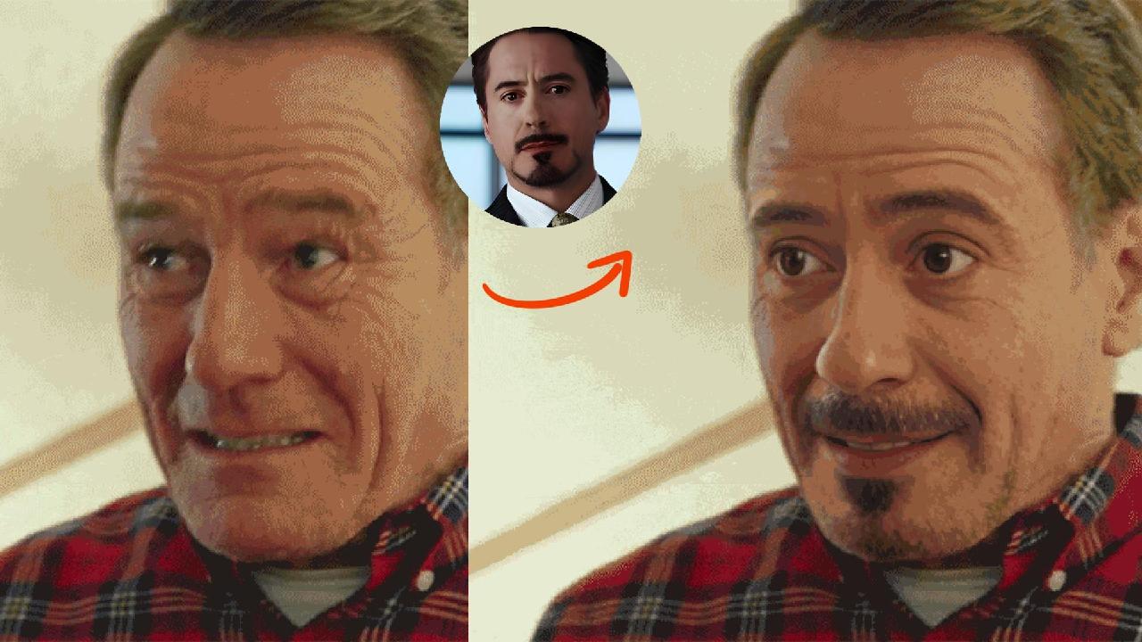 Personalized meme and emoji creation with AI face swap