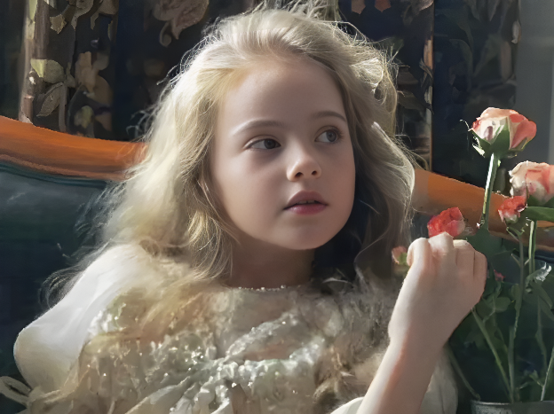 Enhanced image after AI upscaling