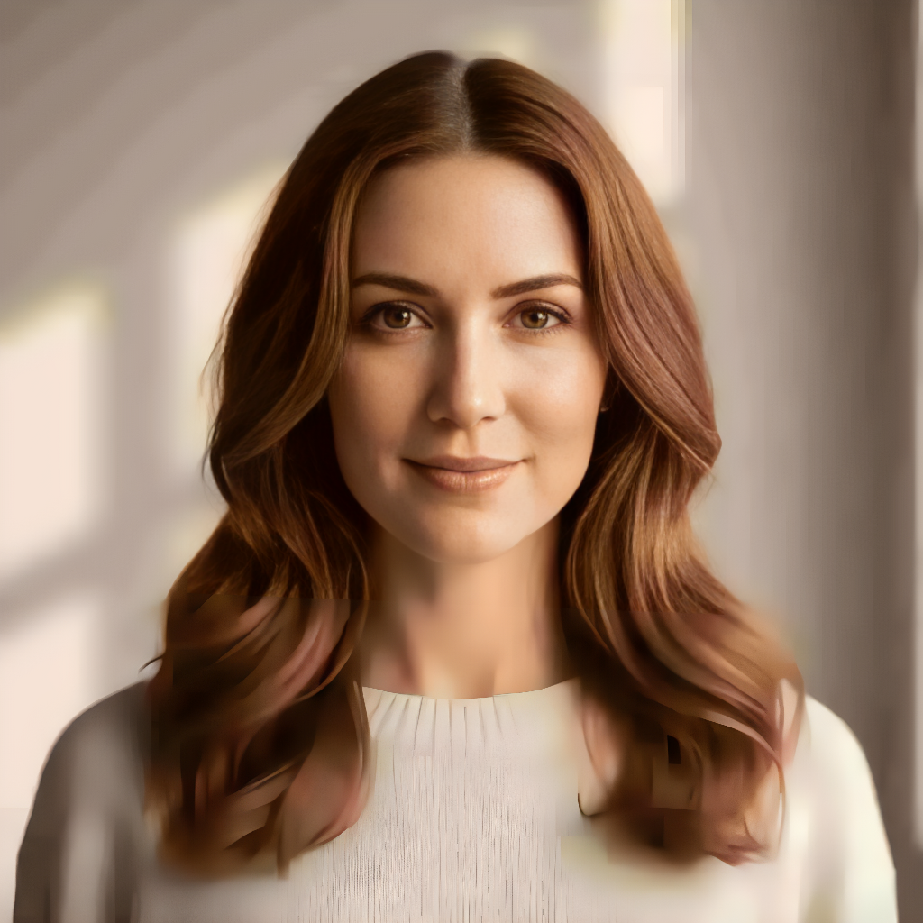 AI增强後的清晰人像