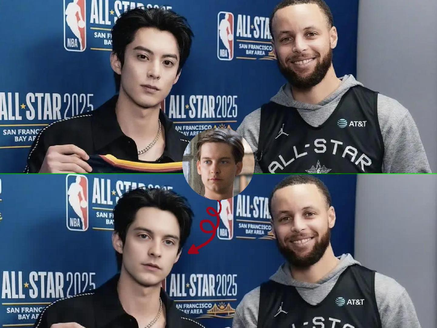 Celebrity photo fun created with AI face swap